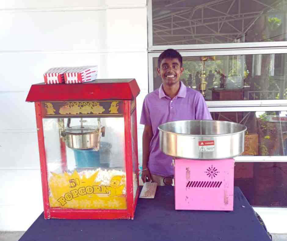 Popcorn and Candy Floss